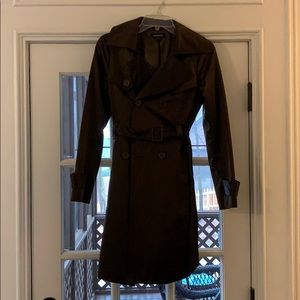 Brown Bebe rain jacket
